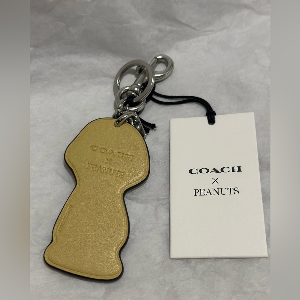 NWT Coach X Peanuts Charlie Brown Bag Charm - Picture 2 of 2